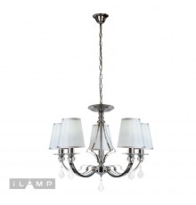 Подвесная люстра iLamp Amadea RM5220/5 Хром