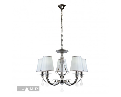 Подвесная люстра iLamp Amadea RM5220/5 Хром