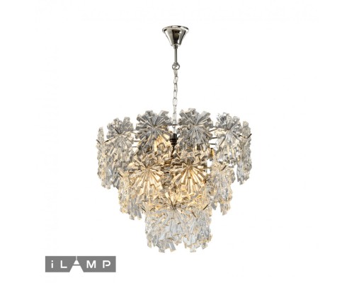 Подвесной светильник iLamp HOMY P2545-8 NICKEL