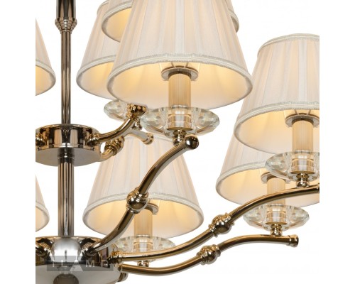 Подвесная люстра iLamp Vivaldi 85125/8+4 Хром