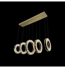 Светильник подвесной iLEDEX Crystal ice 4460-5 72W TGD