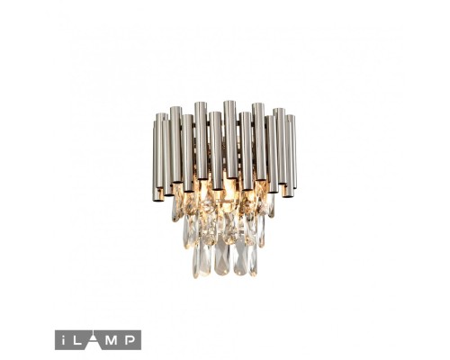 Настенный светильник iLamp SAVAGE W9510-1 NICKEL