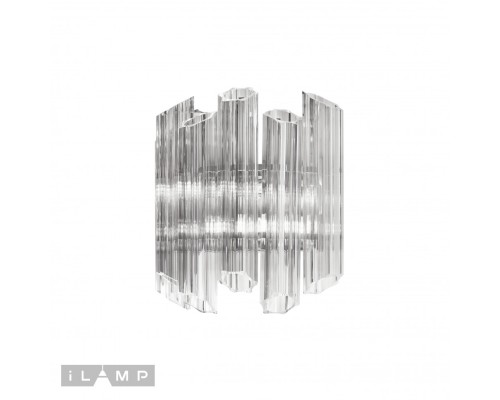 Настенный светильник iLamp Destiny MB0267-2 CHROME+CLEAR