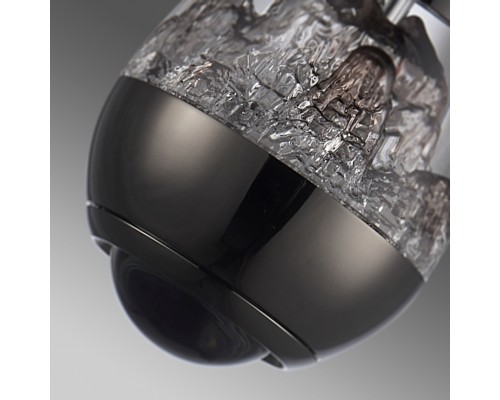 Светильник подвесной iLedex Rocks 8278P-1 PEARL BLACK