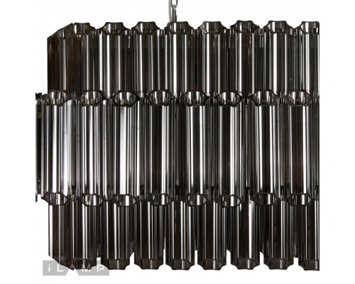Подвесная люстра iLamp Destiny MD0267-14A CHROME+SMOKY GRAY