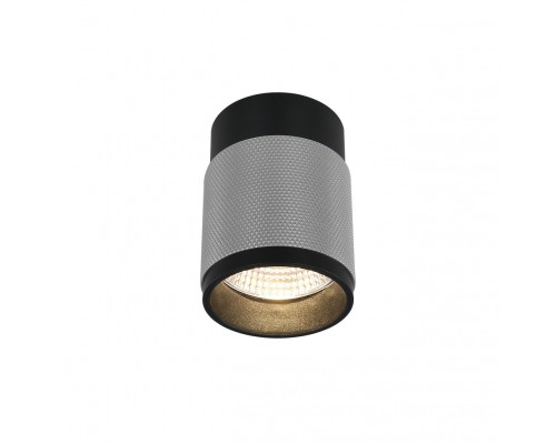 Светильник накладной iLEDEX Delta 1955-10W-3000K-36 BK+SL