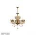 Подвесная люстра iLamp Asia 61078-6 Бронзвая