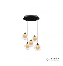 Подвесная люстра iLedex Oblivion C4457-5R Хром
