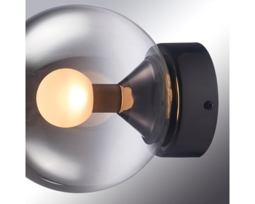 Светильник настенный iLedex Aura 8615W-1S BK-SM