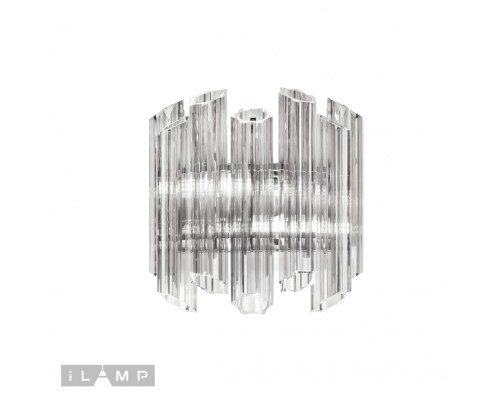 Настенный светильник iLamp Destiny MB0267-2 CHROME+CLEAR
