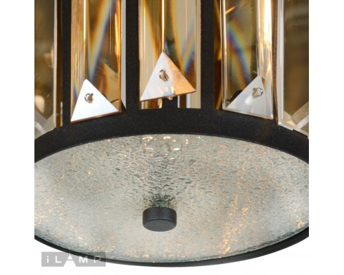 Подвесная люстра iLamp Royal 10390-1P Черная