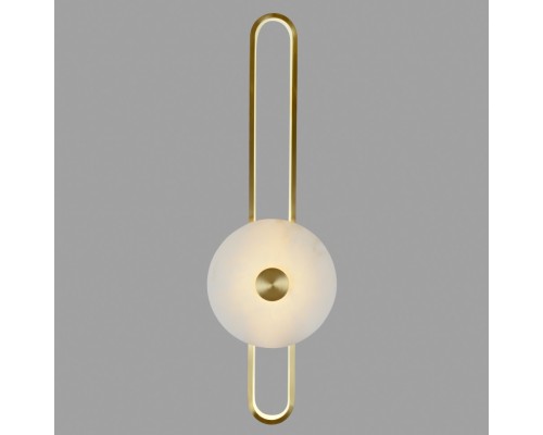 Настенный светильник Belfast Ravenhill 2276 33W 80 BR MB Латунь / Камень