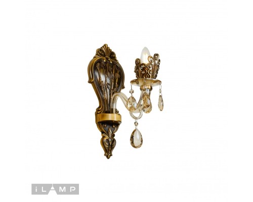 Настенный светильник iLamp Asia 61078/1 Бронзовый