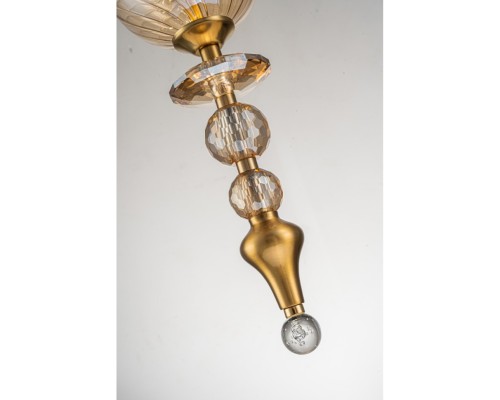 Светильник подвесной Belfast Herbison A1933 / D / A3 CA GL Золотой / Стекло / Янтарный