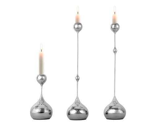 Подсвечник ArtHomeDecor DROP 6917 S SILVER