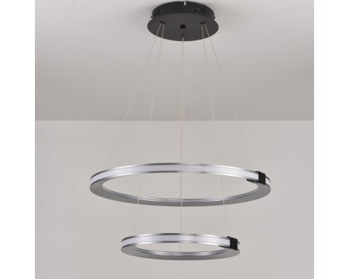 Светильник подвесной iLEDEX Vision 9225-6+4SD GR+BK