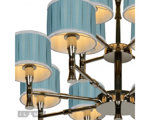 Подвесная люстра iLamp Arcadia 85095/8+4 Хром