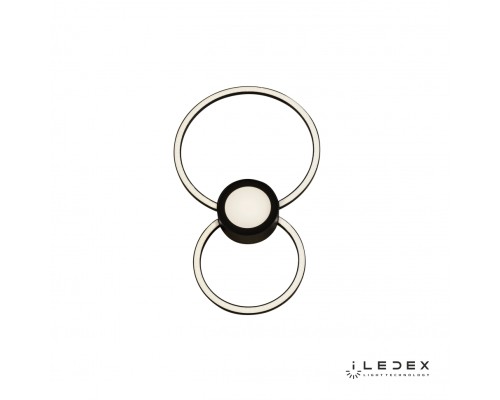 Настенно-потолочный светильник iLedex Galaxy X046324 24W 3000K Черный