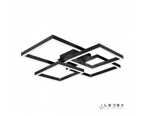 Потолочный светильник iLedex Grace 8139-400+350-X-T 3000-6000K Черный