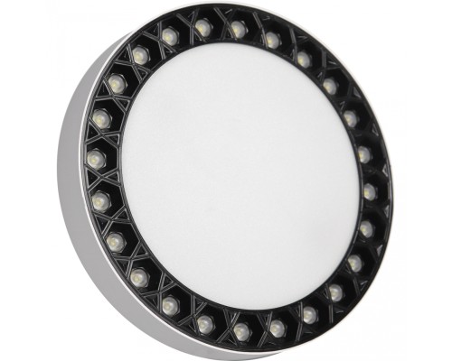 Светильник потолочный iLEDEX Mercury 5552-24W-D165-3/4K-WH+BK