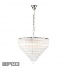 Подвесная люстра iLamp Manhattan 051D-6 Nickel