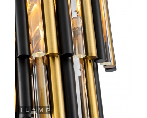 Настенный светильник iLAMP Tribeca 097B-3 Matt Bronze&Black