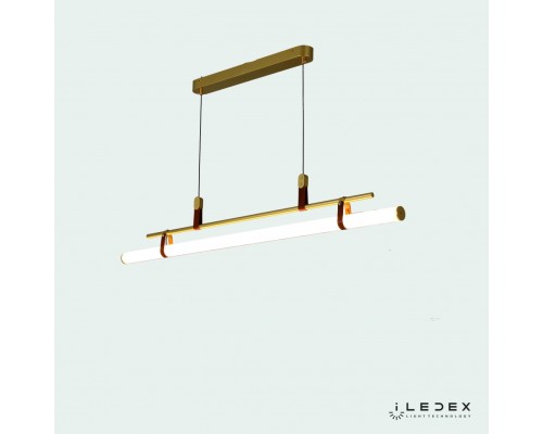 Подвесной светильник iLedex ZOOM 9498P-46W-3000K GOLD&BROWN&WHITE