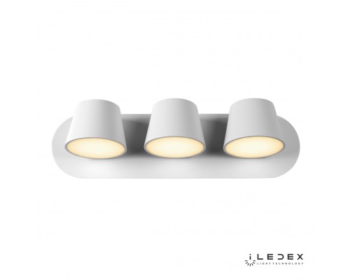 Настенный светильник iLedex Flexin W1118-3AS 3000K Белый