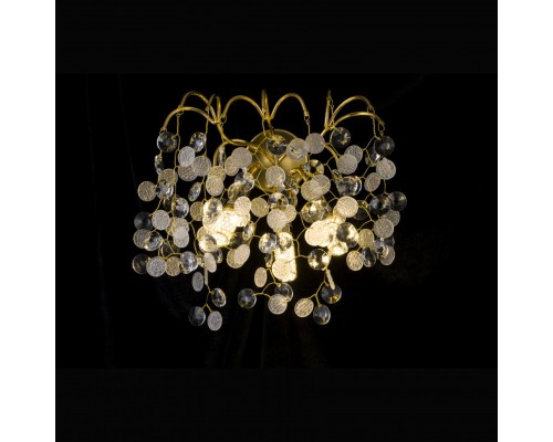 Светильник настенный iLAMP Savage W7204-3 GD