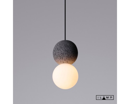 Подвесной светильник iLamp FOXTROT 10694P/1-D100 BLACK&WHITE