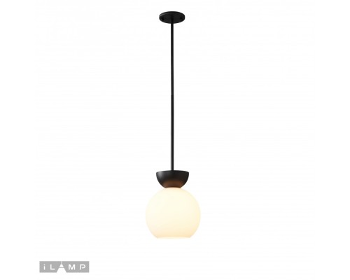 Светильник потолочный iLamp Mono P6079-1 BK+WH