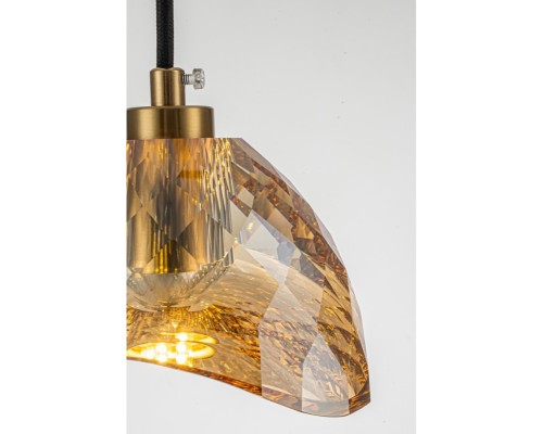 Подвесной светильник Belfast Millfield D33331-1 GL CA Янтарный