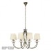 Подвесная люстра iLamp Charm P2508-8 Никель+беж