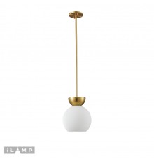 Светильник потолочный iLamp Mono P6079-1 GD+WH