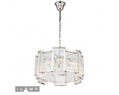 Подвесная люстра iLamp Tribeca MD0276-6C Nickel