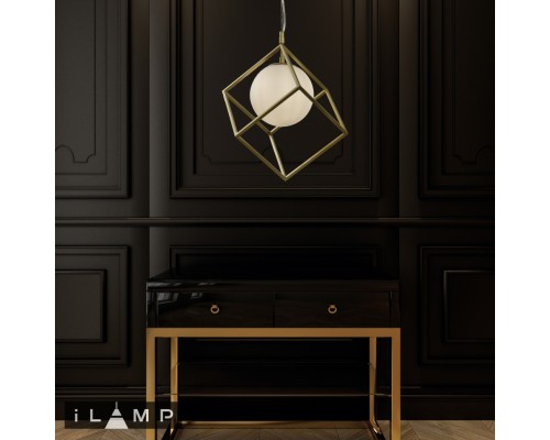 Подвесной светильник iLamp GOLDEN P2483-1S GOLD