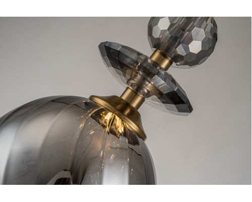 Светильник подвесной Belfast Herbison A1933 / D / A3 GR GL Золотой / Стекло / Серый