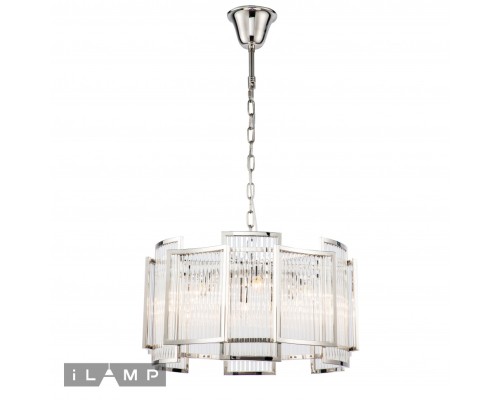 Подвесная люстра iLamp Tribeca MD0276-6C Nickel