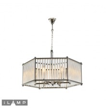 Подвесной светильник iLamp RICH P9509-6 NICKEL