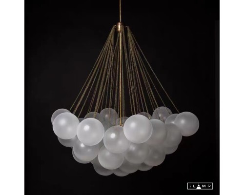 Подвесная люстра iLamp GLOBE 10099P/3-D800 GOLD&WHITE