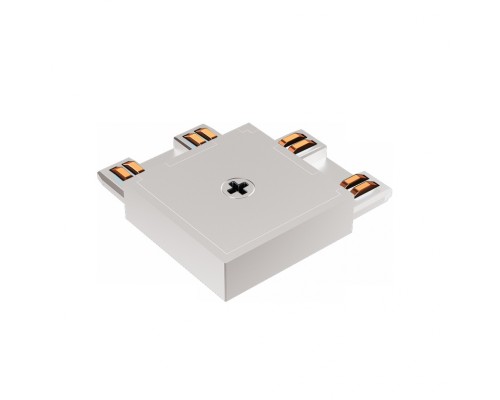 Коннектор пит. угл. для ультрат. шинопровода iLEDEX TECHNICAL VISION POWER CONNECT 4825-L-TYPE - WH