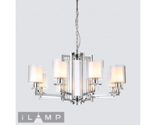 Светильник подвесной iLamp King RM6201-8 CR+CL