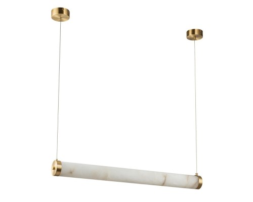 Подвесной светильник Belfast Ravenhill L-8199-L90 BR MB Латунь / Камень