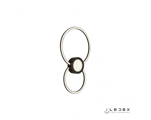 Настенно-потолочный светильник iLedex Galaxy X046324 24W 3000K Черный