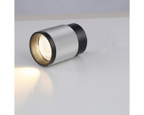 Светильник накладной iLEDEX Delta 1955-10W-3000K-36 BK+SL