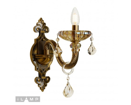 Настенный светильник iLamp Asia 81069-1 Бронзовый