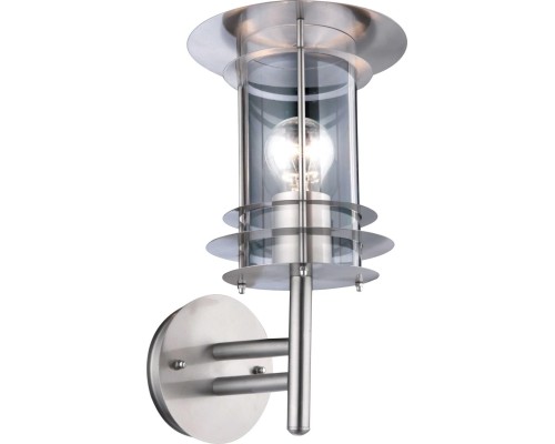 Светильник уличный Globo 3151, матовый хром, E27, 1x60W