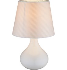 Настольная лампа Globo 21650, белый, E14, 1x40W