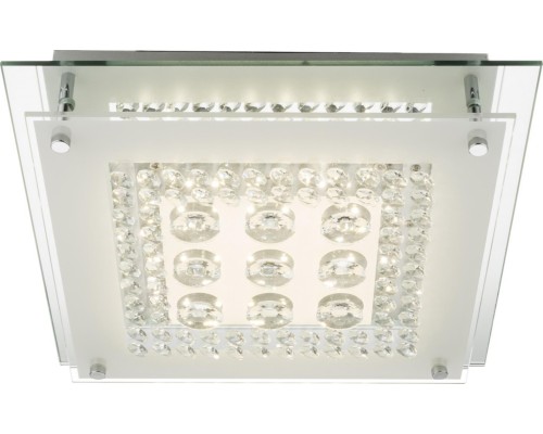 Светильник настенно-потолочный Globo 49362, хром, LED, 1x12W