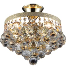 Люстра потолочная Vivien TL7230X-04WG TOPLIGHT, золотой, E14, 4x40W